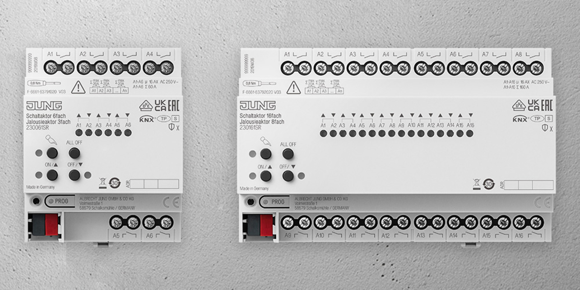 KNX Schalt- und Jalousieaktoren bei EGATECH GmbH in Pirna